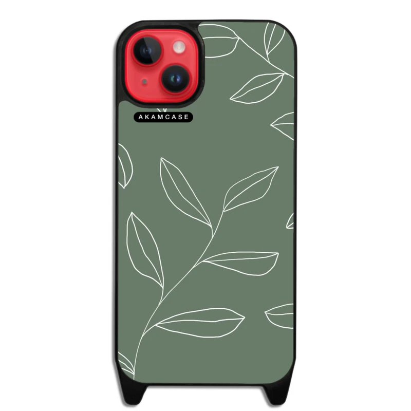 کاور آکام مدل AMCWLA15PLUS-LEAVES1 مناسب برای گوشی موبایل اپل iPhone 15 Plus