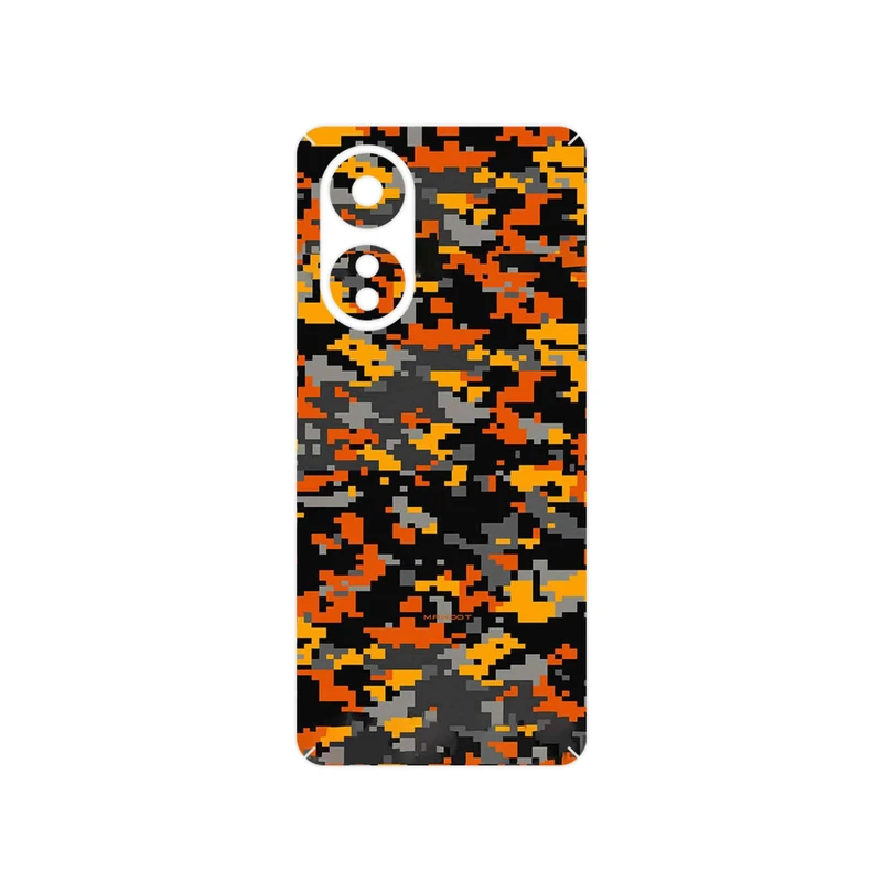 برچسب پوششی ماهوت مدل Army_Autumn_Pixel مناسب برای گوشی موبایل اپو A58 4G