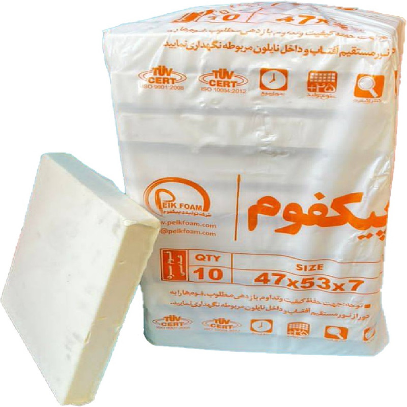 فوم سرد پیکفوم مدل یکرو عدسی کد 47x53x7