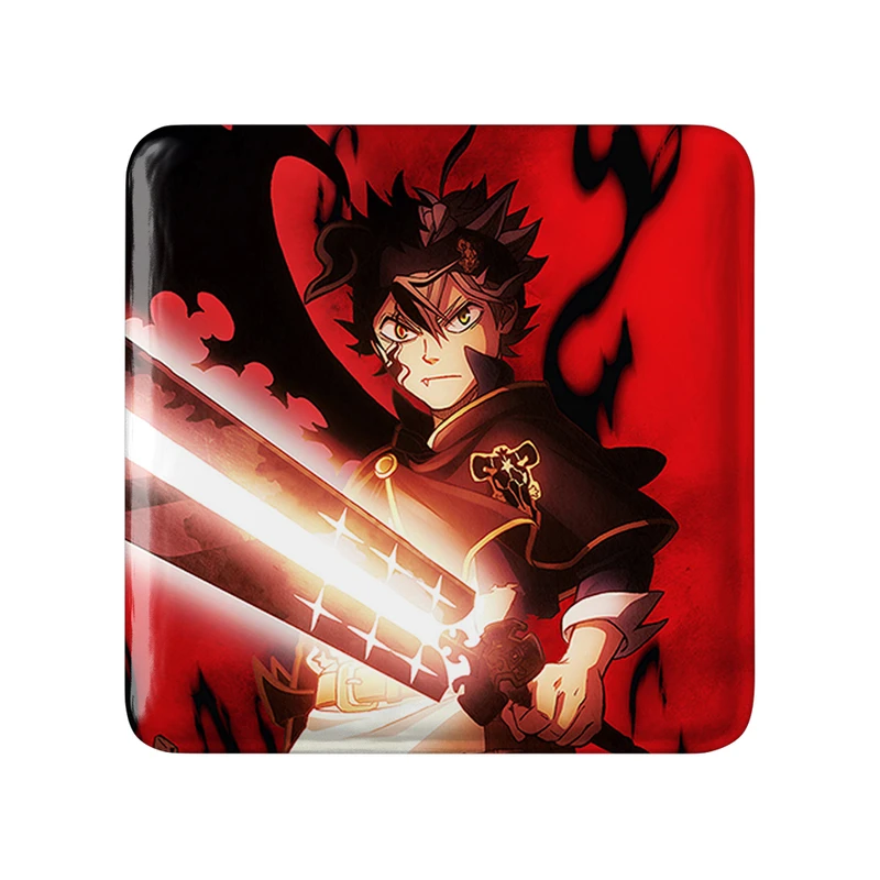 مگنت خندالو طرح آستا انیمه بلک کلاور Black Clover کد 11705