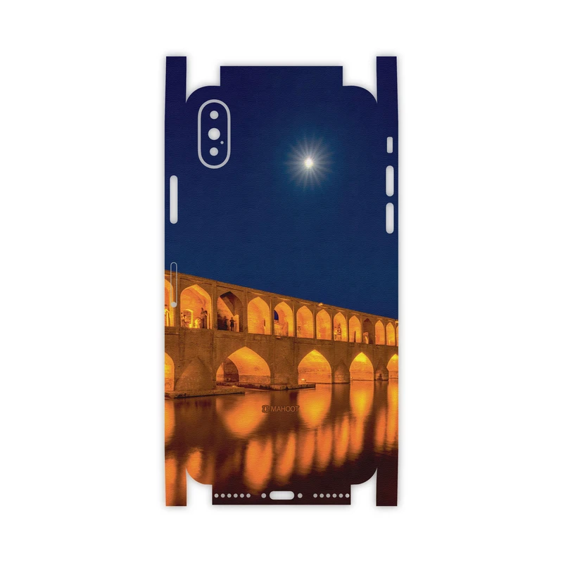 برچسب پوششی ماهوت مدل Si-O-Se-Pol-FullSkin مناسب برای گوشی موبایل اپل iPhone X