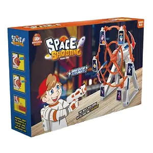 اسباب بازی مدل توپ گیر تیرانداز فضایی با نشانه گیری چرخشی کد S3228