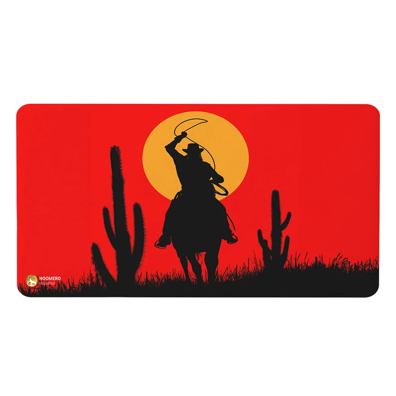 ماوس پد هومرو مدل MX2116 طرح بازی رد دد ریدمپشن Red Dead Redemption
