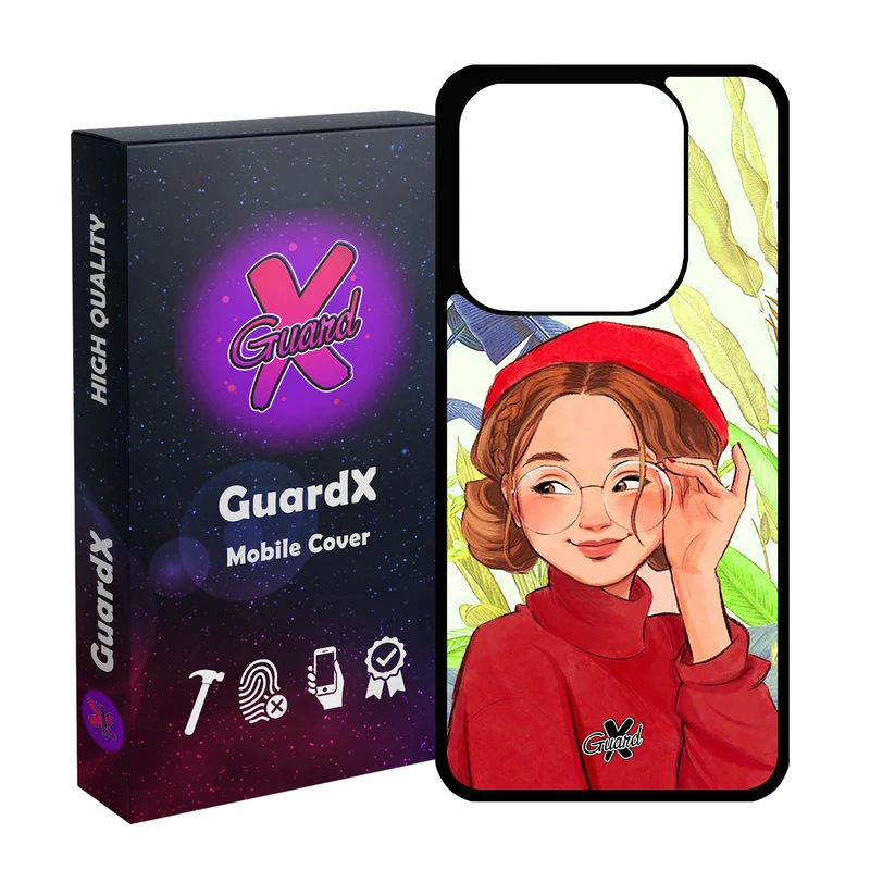 کاور گارد ایکس طرح دختر مدل 10328 مناسب برای گوشی موبایل شیائومی Redmi Note 14 4G