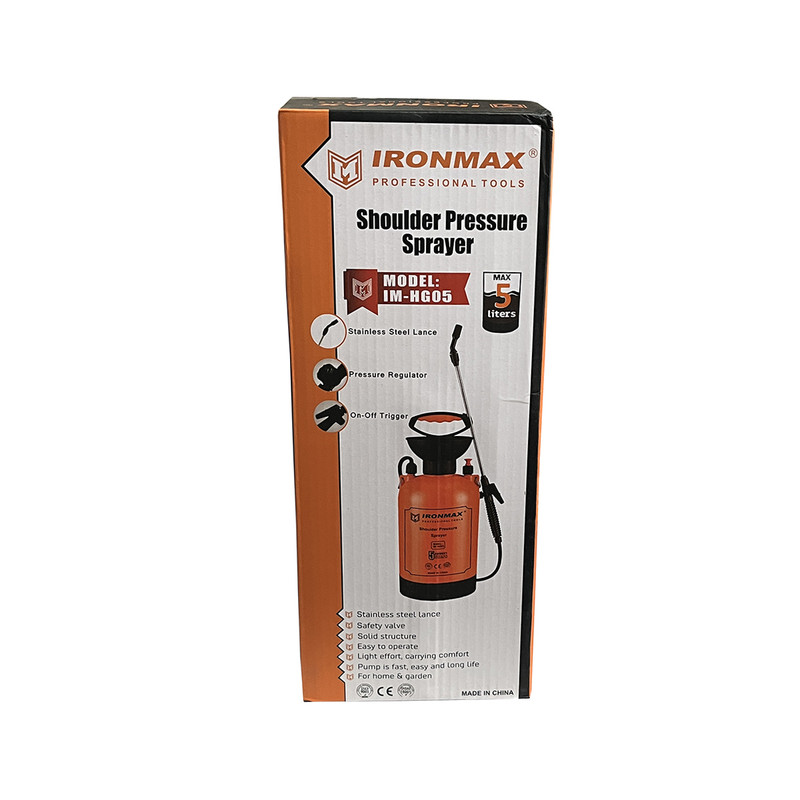 سمپاش آیرون مکس مدل HG05  گنجایش 5 لیتر