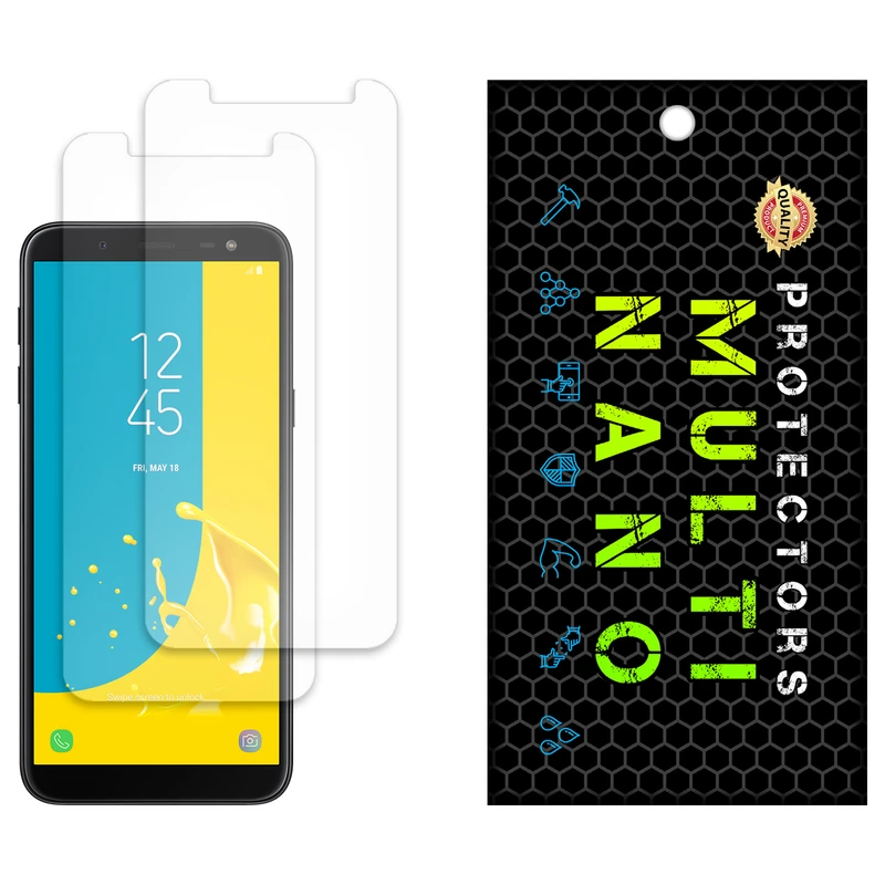 محافظ صفحه نمایش مات مولتی نانو مدل X-S2M مناسب برای گوشی موبایل سامسونگ Galaxy J6 بسته دو عددی