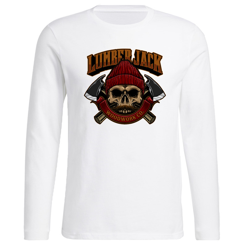 تیشرت آستین بلند مردانه مدل S089W