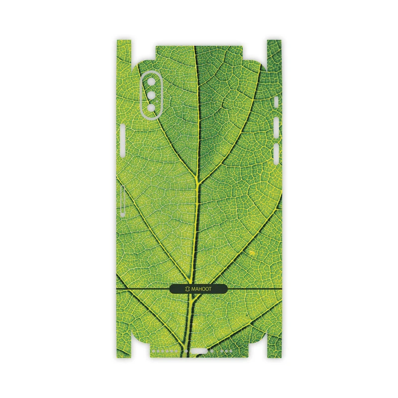 برچسب پوششی ماهوت مدل Leaf-Texture-FullSkin مناسب برای گوشی موبایل اپل iPhone Xs