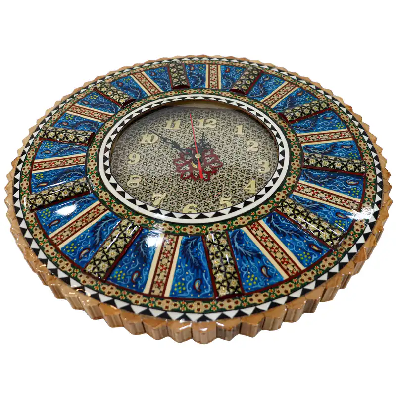 ساعت خاتم کاری مدل صفحه گرد کد 40