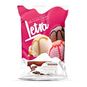  پودر بستنی شکلاتی بار سفت کن لترا - 2300 گرم