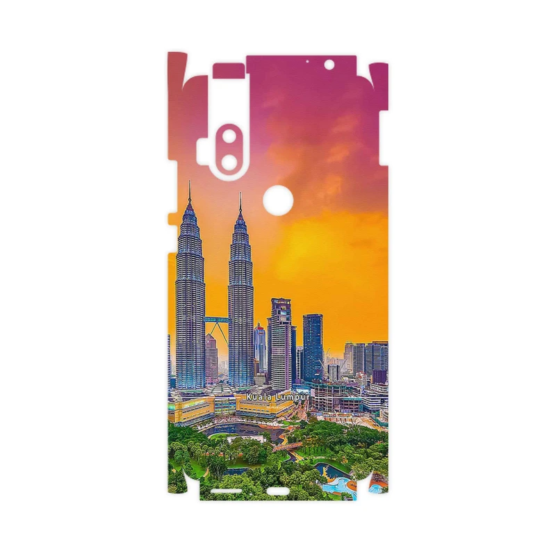 برچسب پوششی ماهوت مدل City of Kuala Lumpur-FullSkin مناسب برای گوشی موبایل موتورولا One Hyper