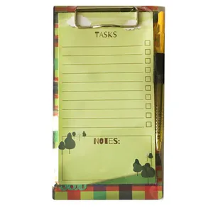 تخته شاسی رادمان طرح 2 کد 2  سایز  A6 به همراه کاغذ یادداشت و خودکار