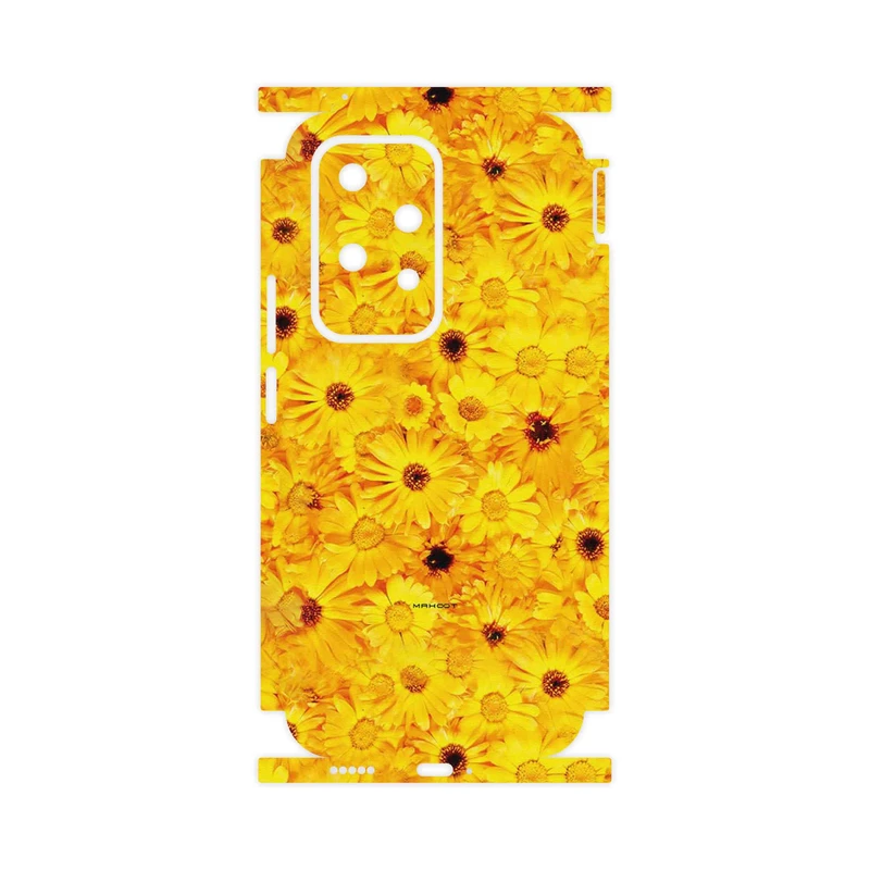 برچسب پوششی ماهوت مدل Yellow_Flower-FullSkin مناسب برای گوشی موبایل آنر 200 Lite