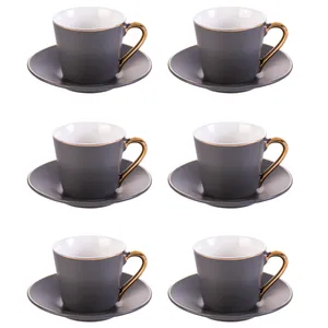 سرویس قهوه خوری 12 پارچه کاراجا مدل GRY