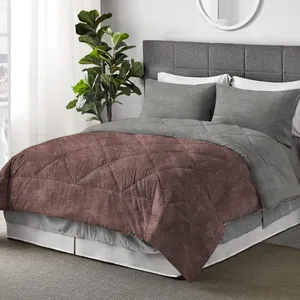 سرویس خواب چیداری طرح دورنگ پتینه کد PPN4 دونفره چهار تکه