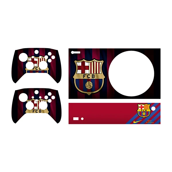 برچسب Xbox series s توییجین وموییجین مدل Barcelona 02 مجموعه 4 عددی