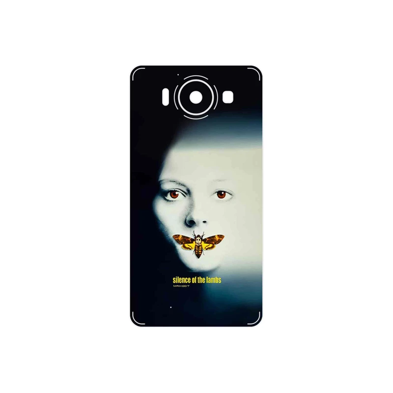 برچسب پوششی ماهوت مدل Silence of the Lambs مناسب برای گوشی موبایل مایکروسافت Lumia 950