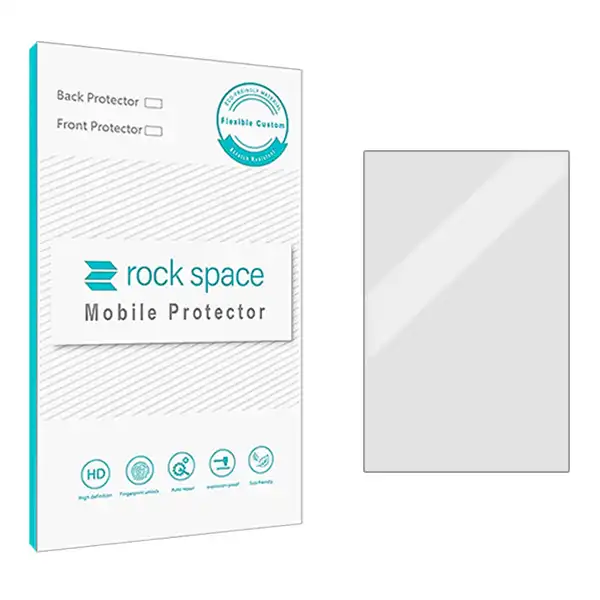 محافظ صفحه نمایش خودرو شفاف راک اسپیس مدل Anti-Shock مناسب برای مانیتور کی ام سی جی 7