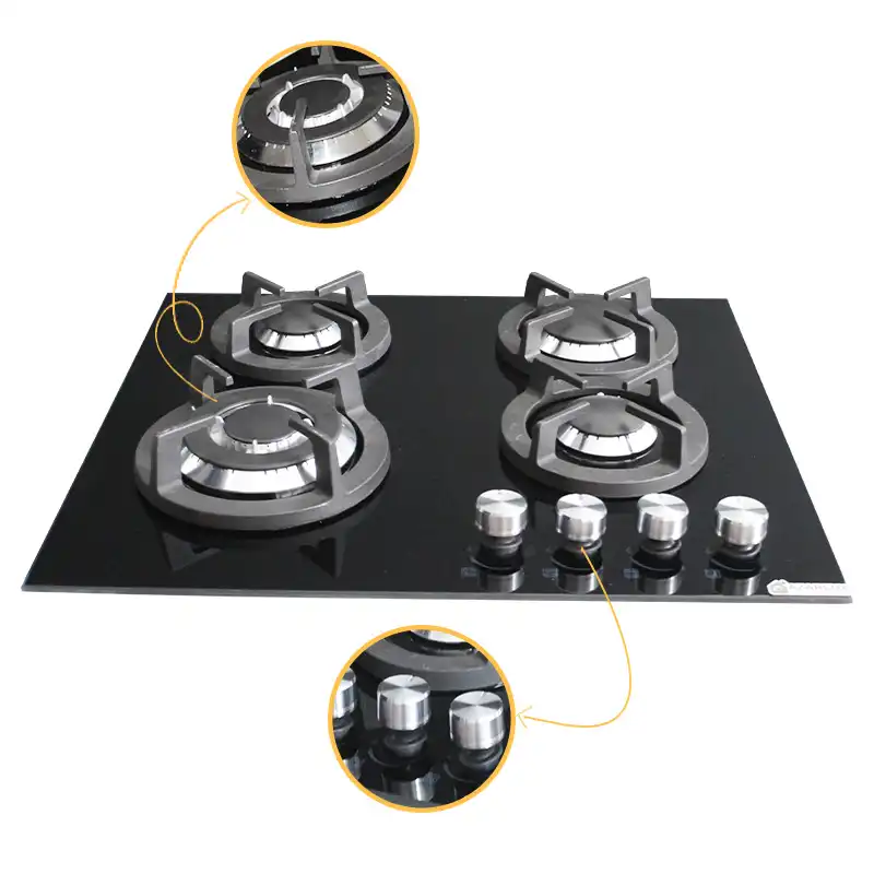 اجاق گاز صفحه ای آذرلوکس مدل G04ML - 17B