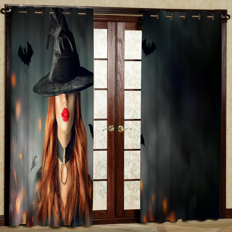    پرده مدل دختر مخمل پانچی کد 774 سایز140x280 سانتی متر