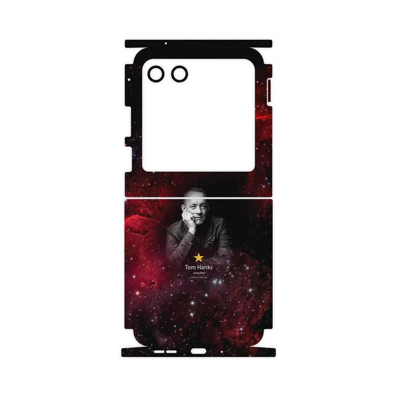 برچسب پوششی ماهوت مدل Tom Hanks-FullSkin مناسب برای گوشی موبایل موتورولا Razr 40 Ultra