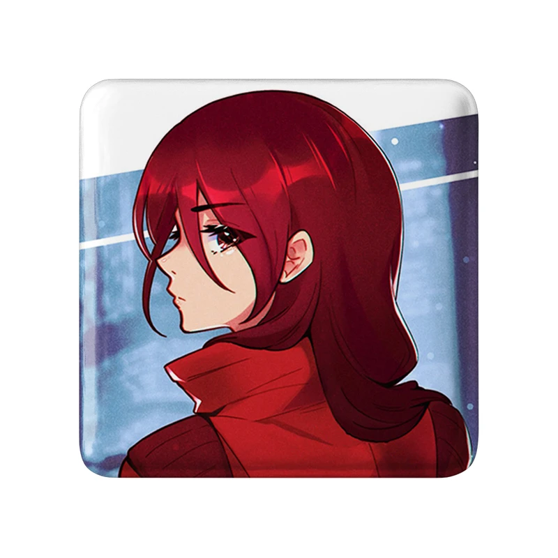 مگنت خندالو طرح میتسورو انیمه آکیرا مدل مربعی کد 33346