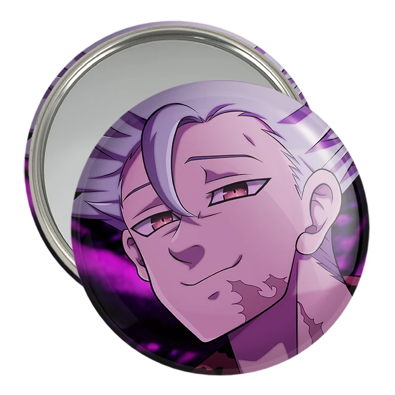 آینه جیبی خندالو مدل بن انیمه هفت گناه کبیره  کد 17564