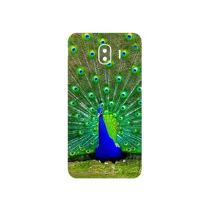 MAHOOT Peacock Cover Sticker for Samsung Galaxy J4