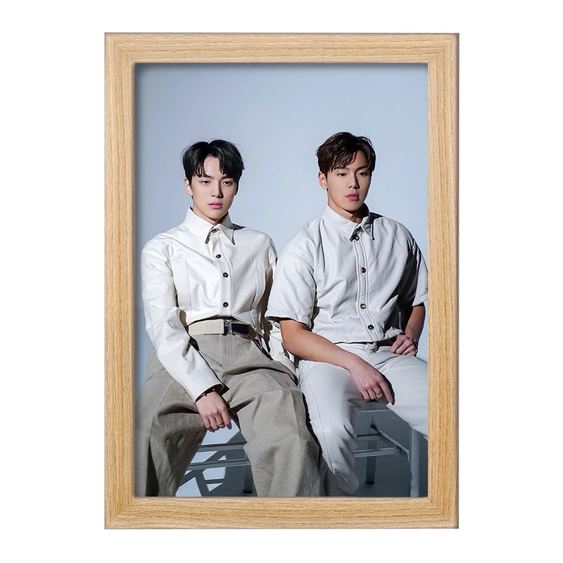 تابلو خندالو مدل شونو و مینهیوک گروه مانستا اکس MONSTA X  کد 12248