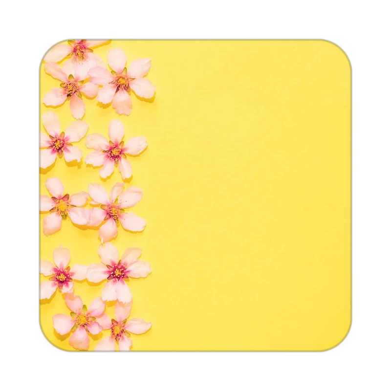 زیر لیوانی کاکتی طرح گل مدل mp17644