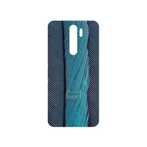 MAHOOT Turquoise feathers Cover Sticker for Xiaomi Redmi Note 8 Pro