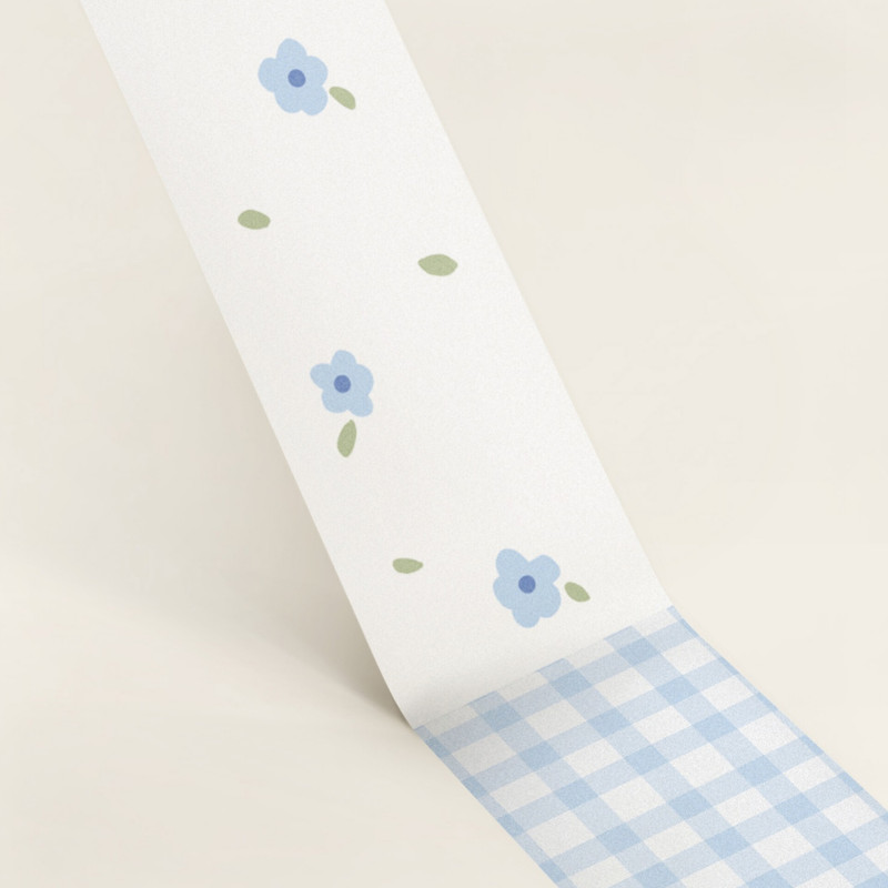 چسب نواری مریخ مدل واشی طرح flower 4031 عرض ۲ سانتیمتر