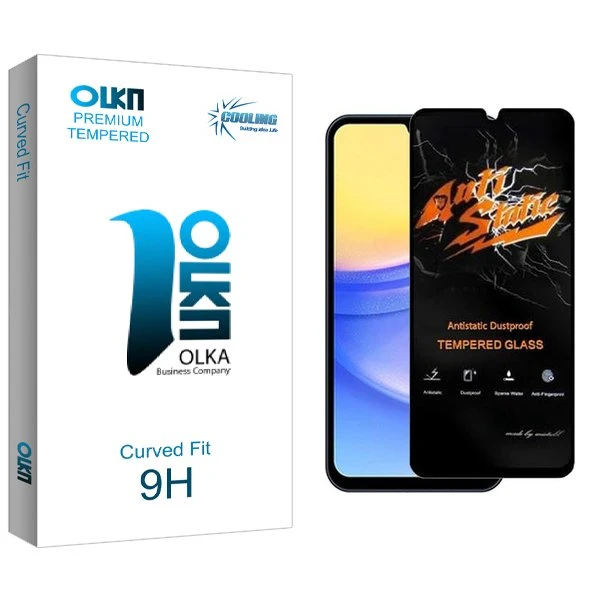 محافظ صفحه نمایش کولینگ مدل Olkanewpkg Antistatic مناسب برای گوشی موبایل سامسونگ Galaxy A16