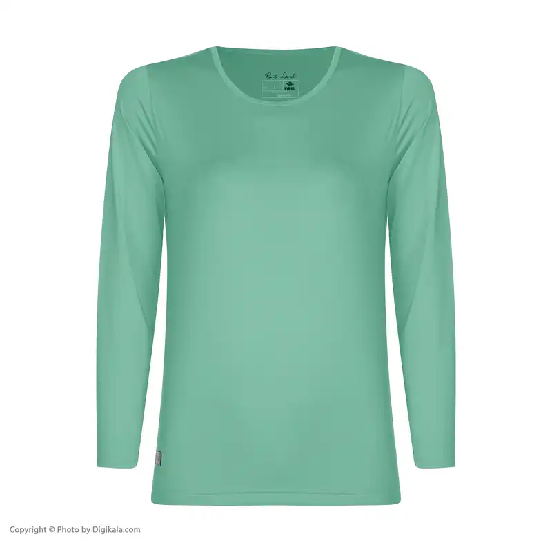تی شرت آستین بلند ورزشی زنانه پانیل مدل 195G