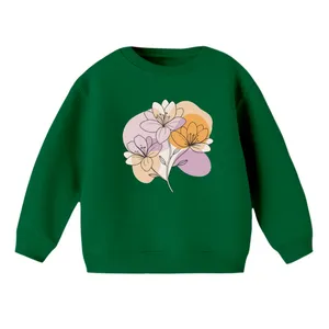 سویشرت بچگانه مدل گل مینیمال 