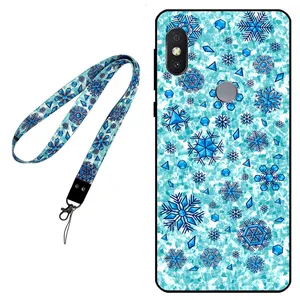 Megafone Snow Flake 0014 Cover For Xiaomi Redmi Note 5 / Note 5 Pro Mobile Neckband 