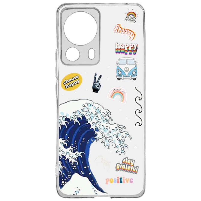 کاور طرح Wave مناسب برای گوشی موبایل شیائومی Mi  13 Lite 