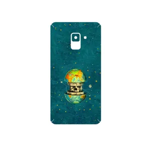 MAHOOT Collage of Earth Face Cover Sticker for Samsung Galaxy A8 2018