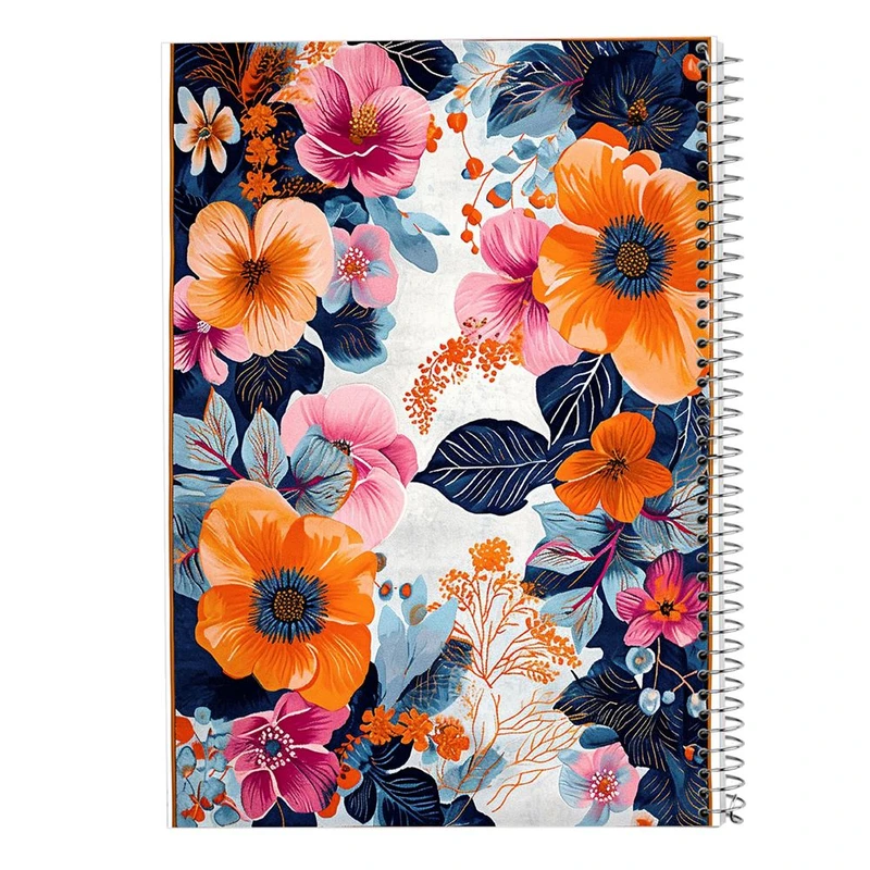 دفتر شطرنجی 50 برگ مدوپد طرح گل کد DF15996