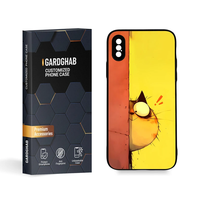 کاور گارد قاب مدل دخترانه مناسب برای گوشی موبایل اپل  iPhone X / XS