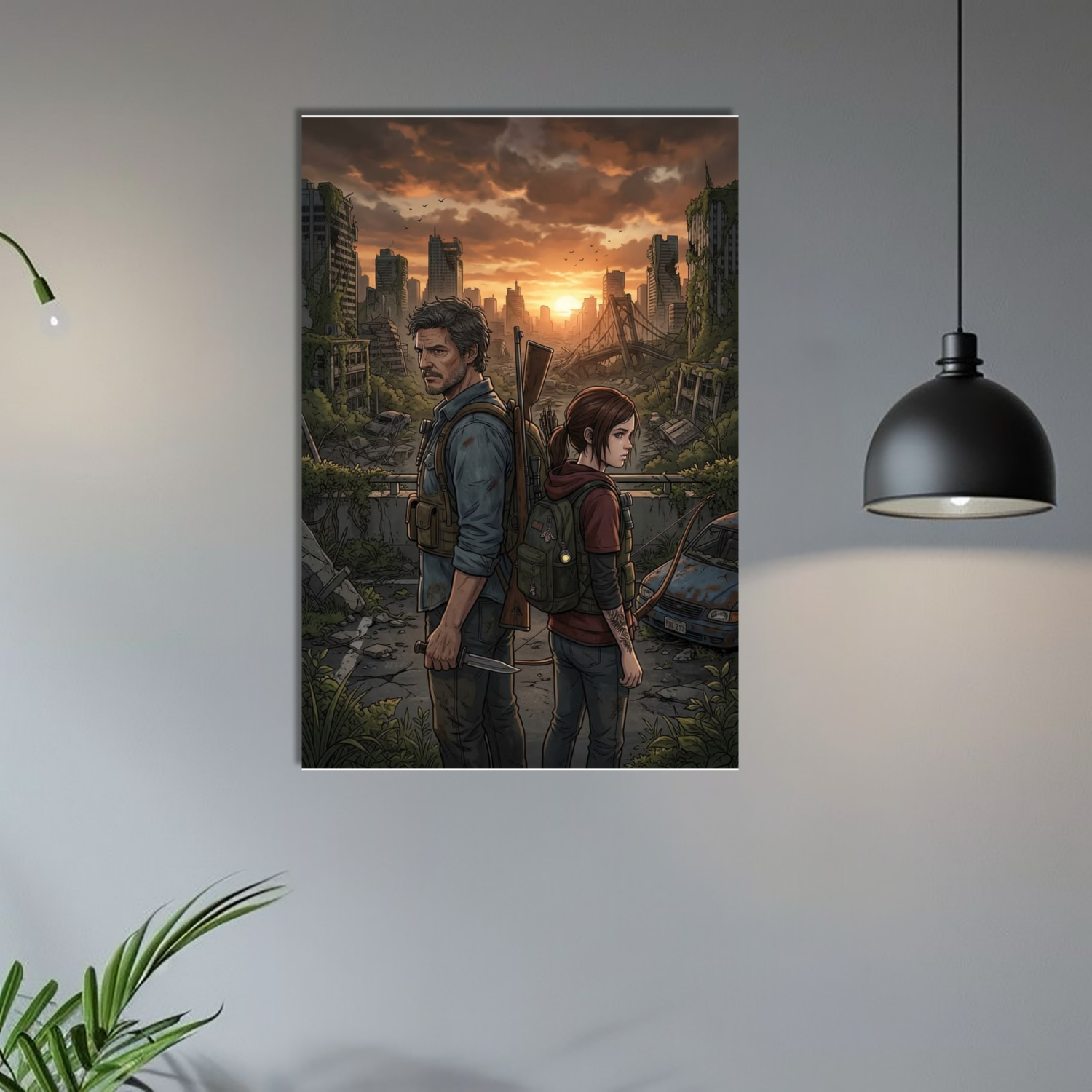 تابلو شاسی مدل last of us کد 12