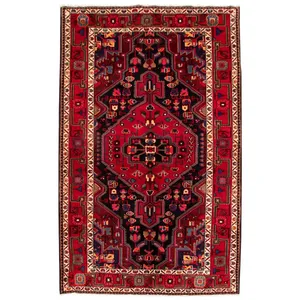 فرش قدیمی دستباف سه و نیم متری سی پرشیا کد 123008