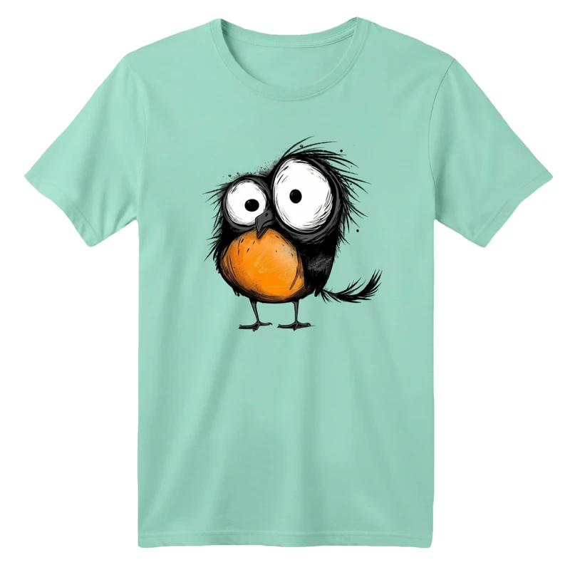 تی شرت آستین کوتاه بچگانه مدل جوجه کوچولو