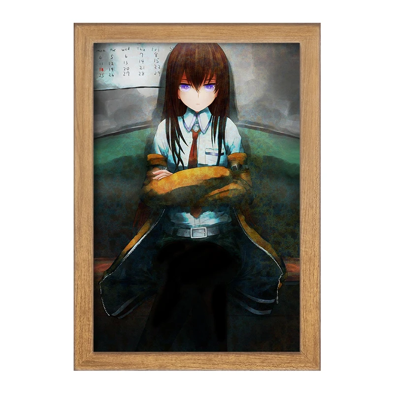 تابلو خندالو مدل کوریسو ماکیسه انیمه اشتاینز گیت  کد 17492