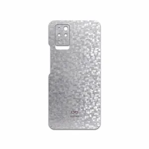 MAHOOT Silver-Silicon Cover Sticker for Infinix Note 10