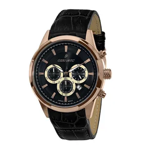 ساعت مچی عقربه‌ای مردانه گرناویچ مدل چرم