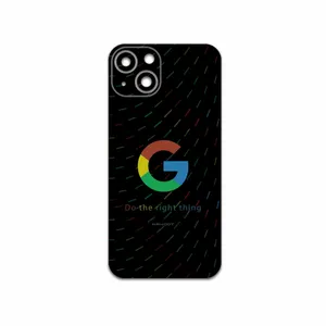 MAHOOT Google-Logo Cover Sticker for Apple iPhone 13