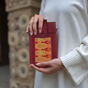 کیف دوشی دست دوز بومی مدل سوزن دوزی کد 29