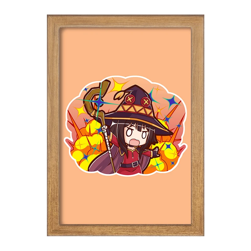 تابلو خندالو مدل مگومین انیمه کونوسوبا Konosuba کد 27164