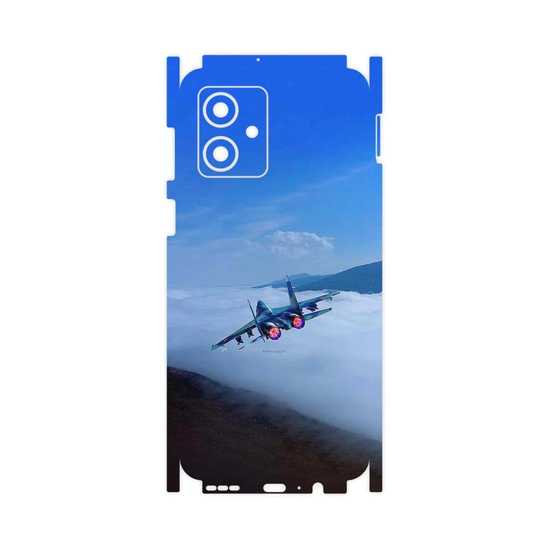 برچسب پوششی ماهوت مدل Fighter plane Su27-FullSkin مناسب برای گوشی موبایل موتورولا Moto G54